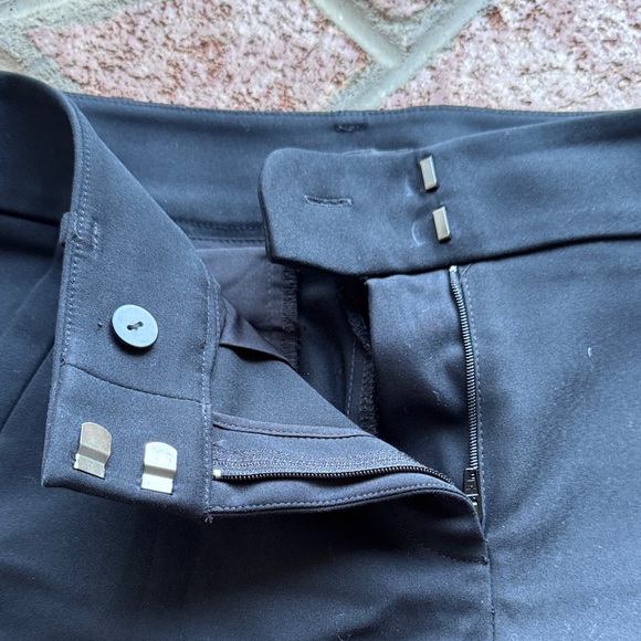 Loft Ann Taylor Marisa Skinny Black Trouser Work Pants 2 Petite (Hemmed) - Picture 3 of 7
